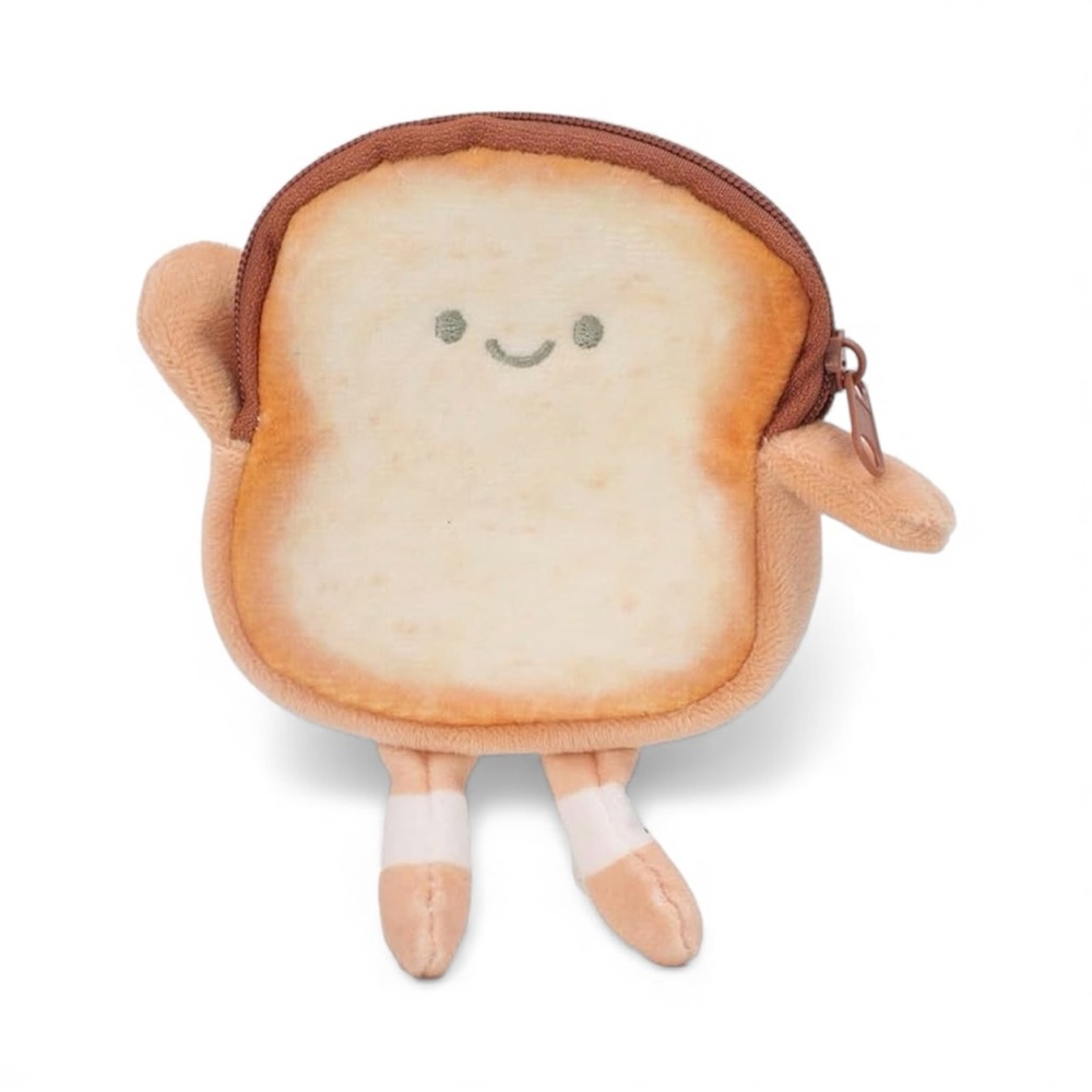 Toast Plush Coin Purse bag charm